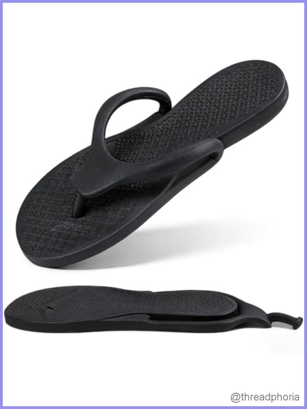 Lightweight Foldable EVA Flip Flops Non-Slip Shower Travel Sandals
